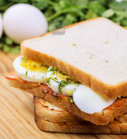 Boiled Egg Sandwich Recipe